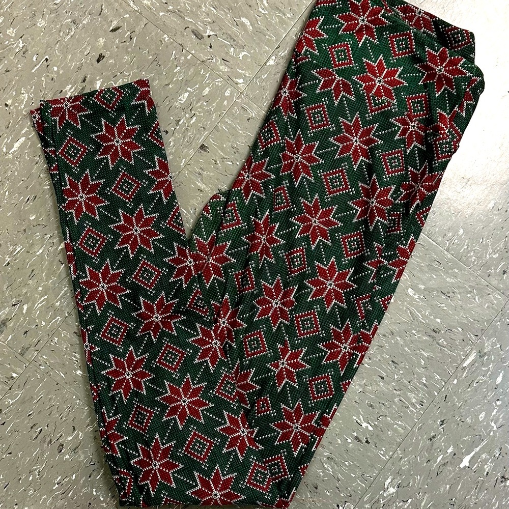 Christmas Lularoe leggings